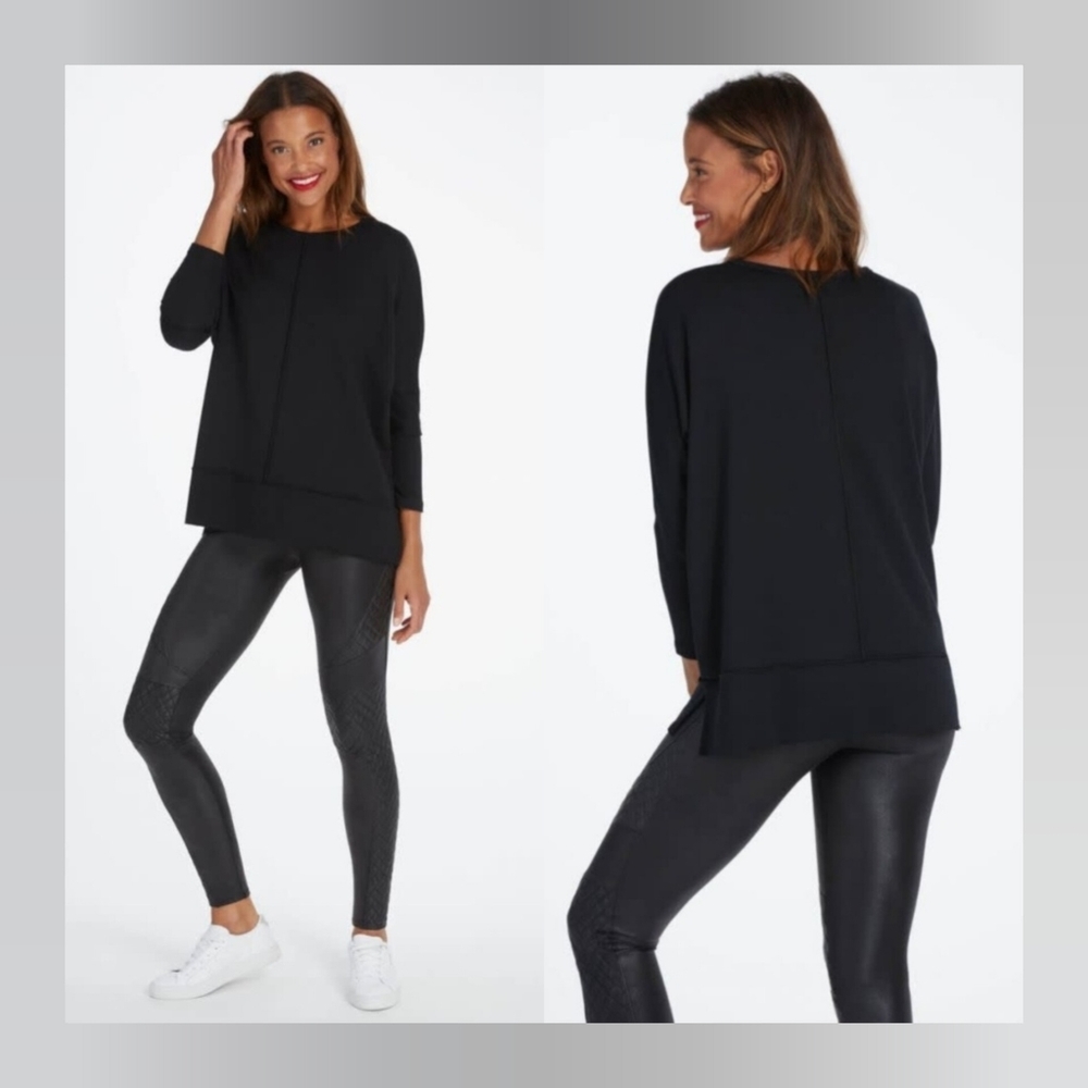 SPANX Black Dolman Sweatshirt